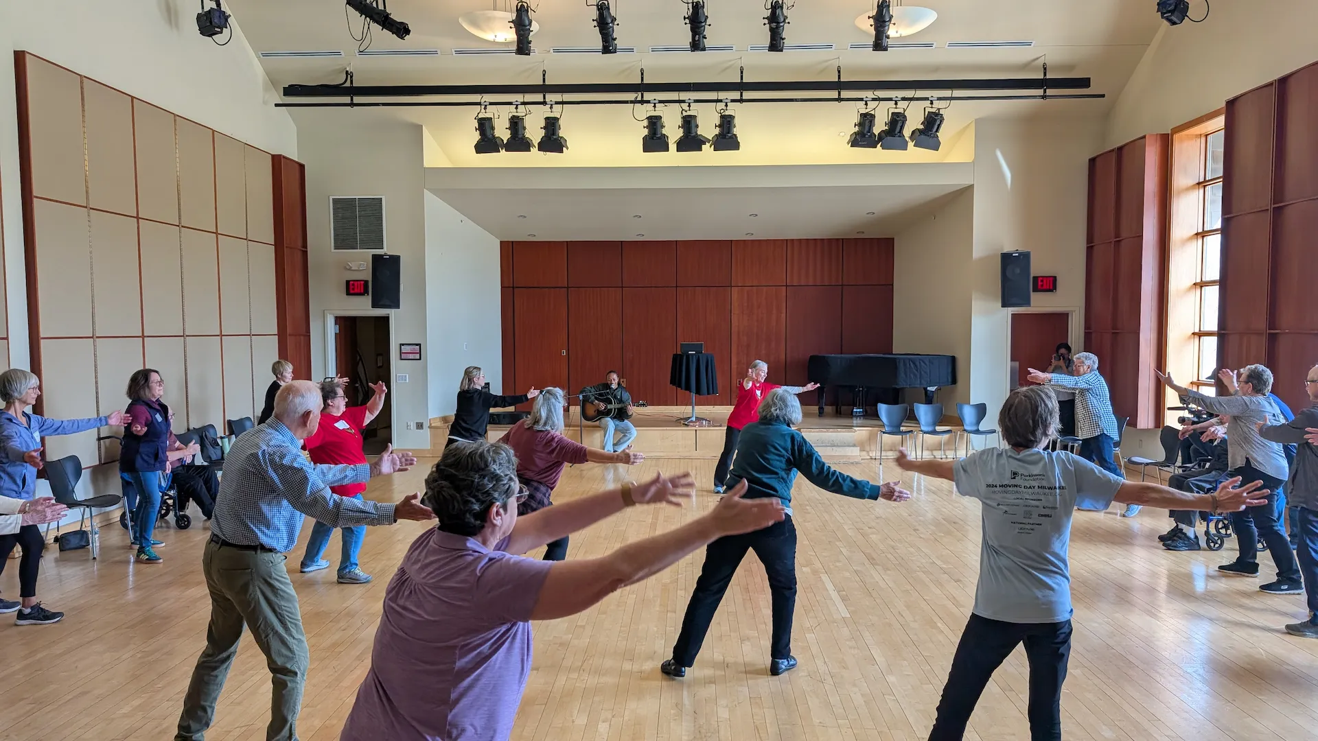 Parkinson's dance class